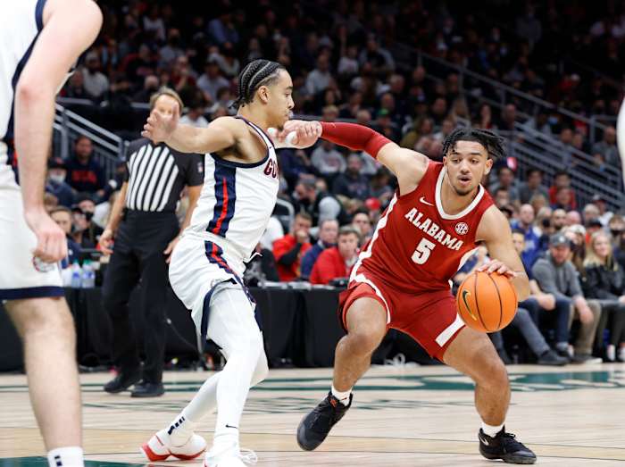 Jaden Shackelford vs Gonzaga